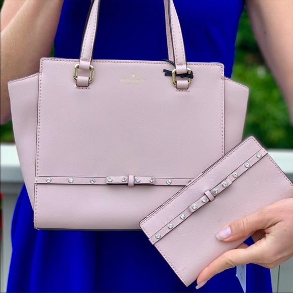 🌸Kate Spade Small Hadlee Jeweled Laurel Way Bag🌸 - Picture 9 of 9